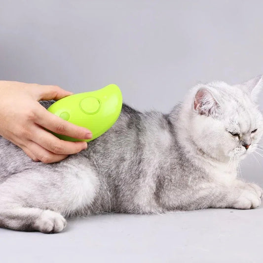 PurrfectGleam™ Electric Cat Steam Brush